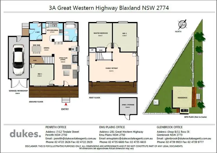 Floorplan of Homely house listing, 3A Great Western Highway, Blaxland NSW 2774