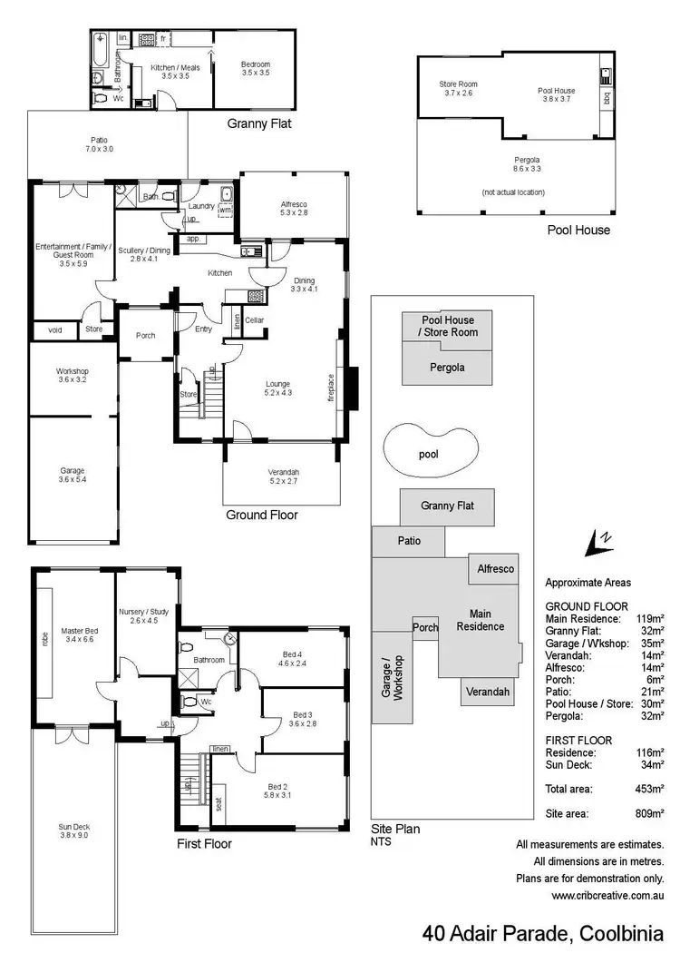Floorplan of Homely house listing, 40 Adair Parade, Coolbinia WA 6050