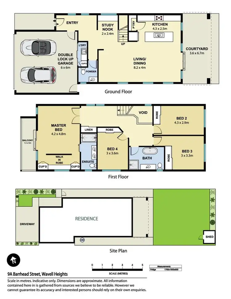 Floorplan of Homely house listing, 9A Barrhead Street, Wavell Heights QLD 4012