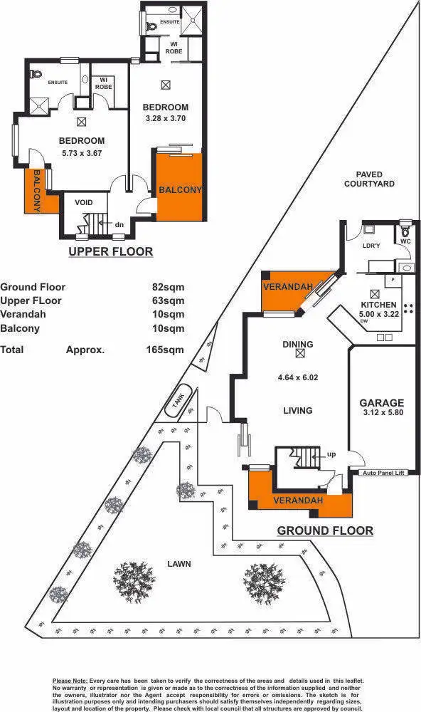 Floorplan of Homely townhouse listing, 37b Barwell Avenue, Marleston SA 5033