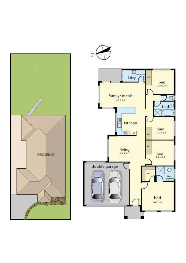Floorplan of Homely house listing, 7 Wonboyn Close, Pakenham VIC 3810