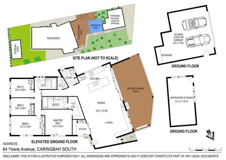 Floorplan of Homely house listing, 64 Yowie Avenue, Caringbah South NSW 2229