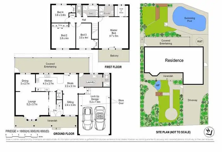 Floorplan of Homely house listing, 3 Pierce Place, Bonnet Bay NSW 2226
