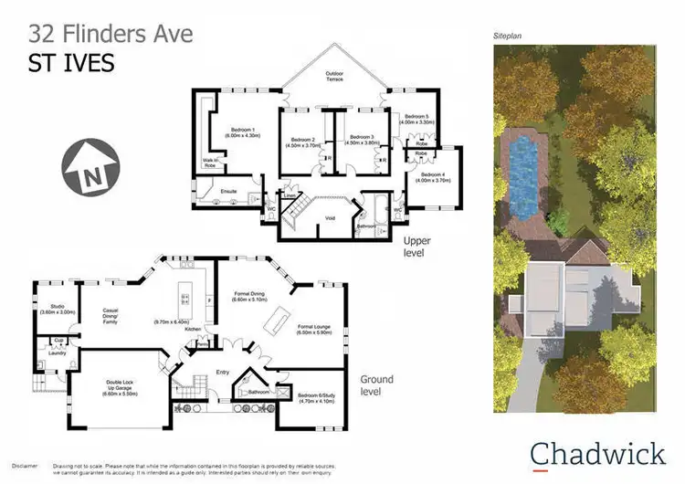 Floorplan of Homely house listing, 32 Flinders Avenue, St Ives NSW 2075