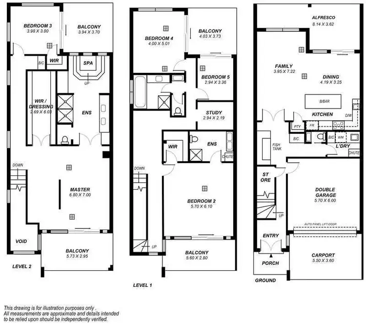 Floorplan of Homely house listing, 68 Cascades Drive, Mawson Lakes SA 5095
