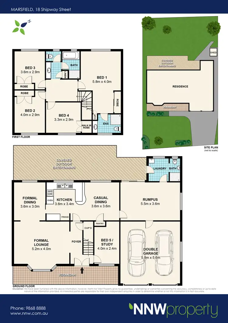 Floorplan of Homely house listing, 18 Shipway Street, Marsfield NSW 2122