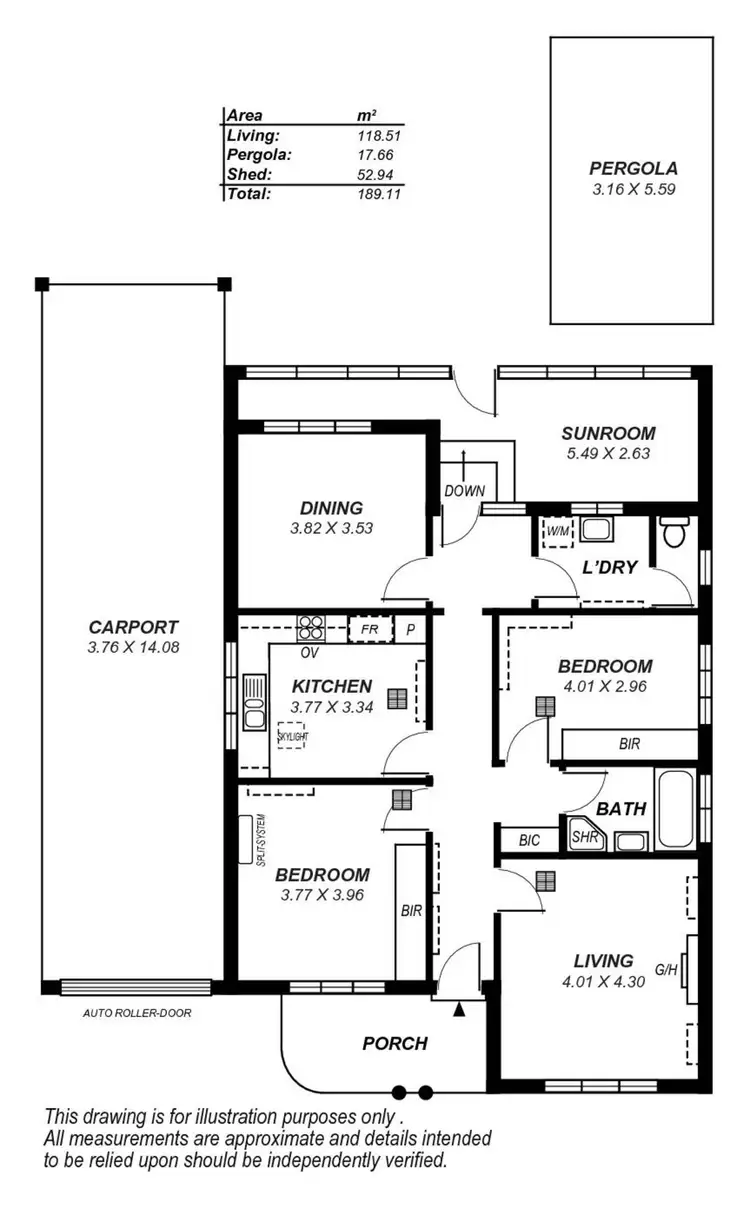 Floorplan of Homely house listing, 39 Blyth Street, Clearview SA 5085