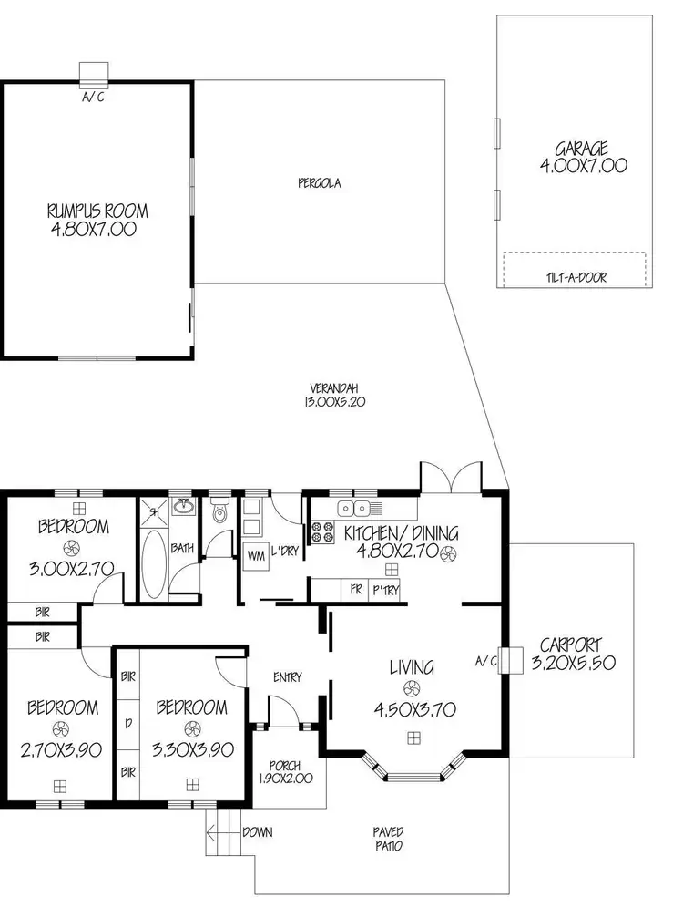 Floorplan of Homely house listing, 17 Gwinganna Court, Holden Hill SA 5088