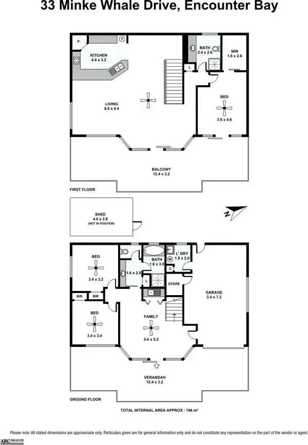 Floorplan of Homely house listing, 33 Minke Whale Drive, Encounter Bay SA 5211