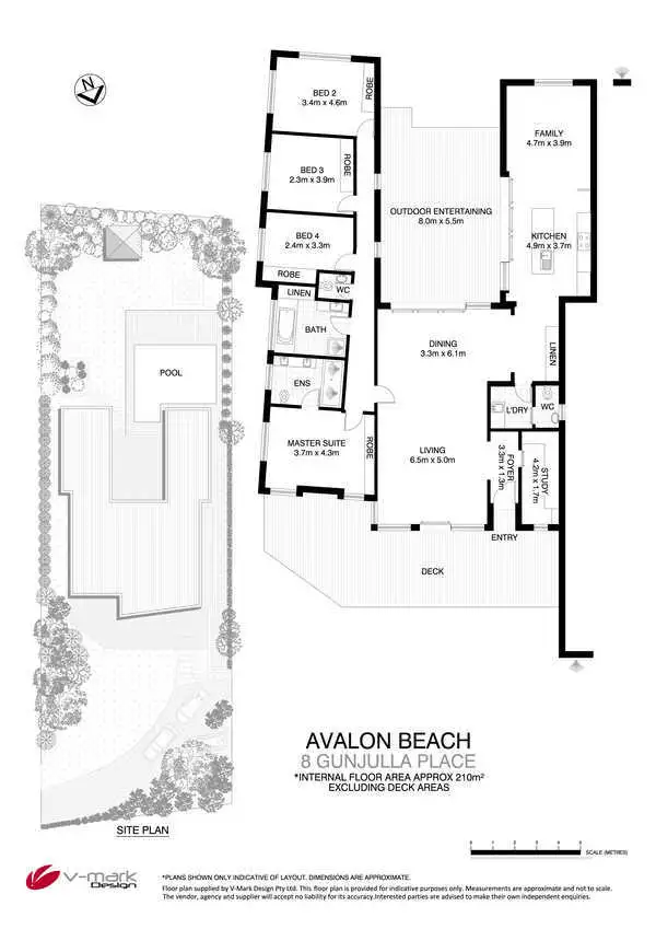 Floorplan of Homely house listing, 8 Gunjulla Place, Avalon NSW 2107