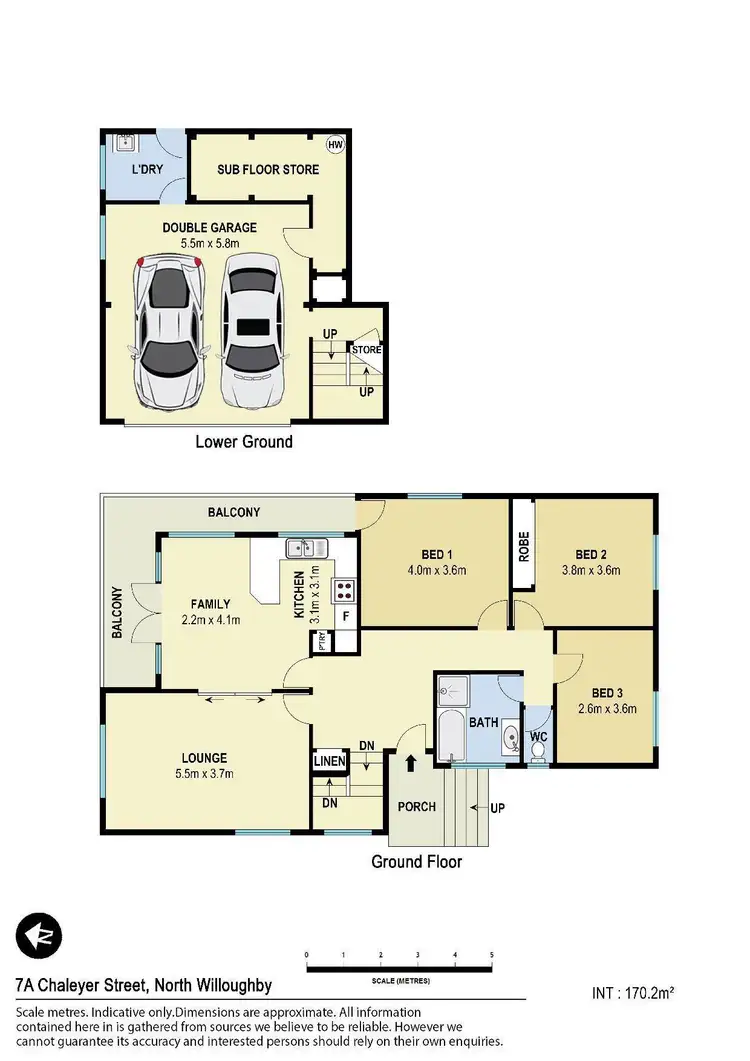 Floorplan of Homely house listing, 7A Chaleyer Street, Willoughby NSW 2068
