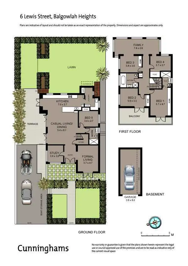 Floorplan of Homely house listing, 6 Lewis Street, Balgowlah Heights NSW 2093