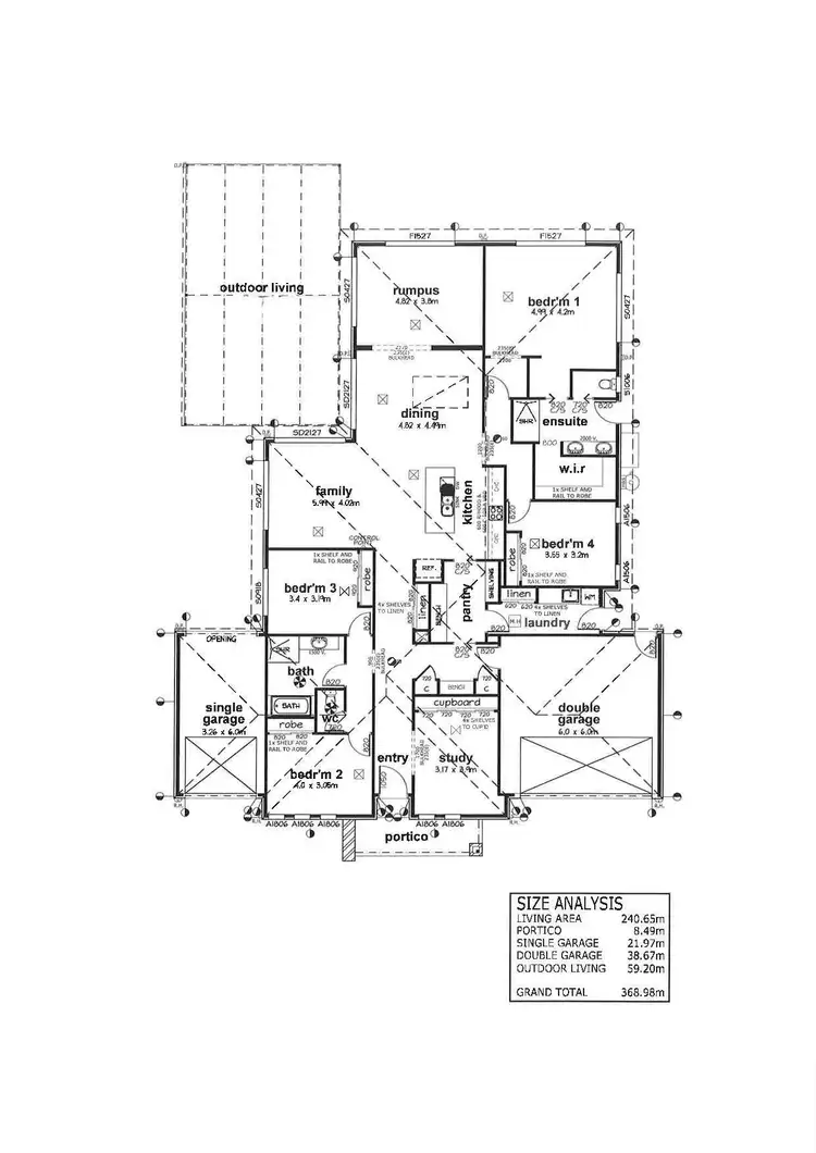 Floorplan of Homely house listing, 46 River Drive, Buronga NSW 2739