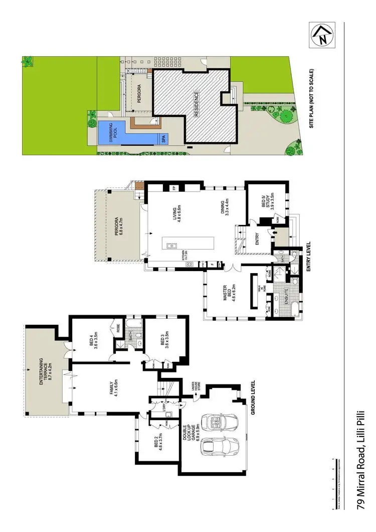 Floorplan of Homely house listing, 79 Mirral Road, Lilli Pilli NSW 2229