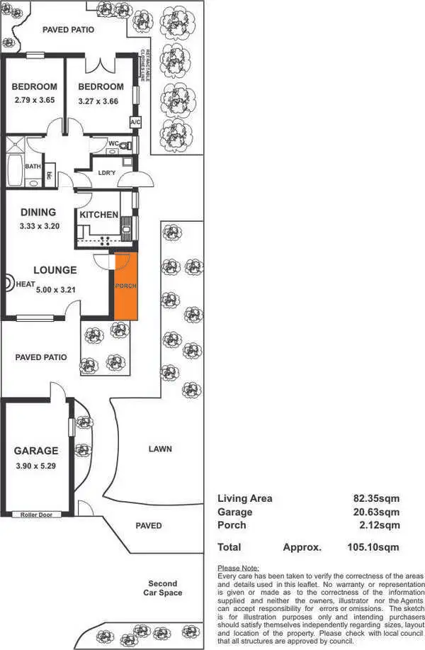 Floorplan of Homely unit listing, 24A Ayr Avenue, Torrens Park SA 5062