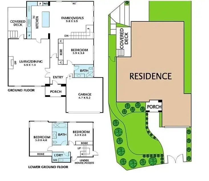 Floorplan of Homely house listing, 16 Chaucer Crescent, Canterbury VIC 3126