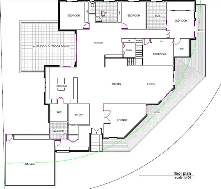 Floorplan of Homely land listing, 3 Serenity Crescent, Fletcher NSW 2287