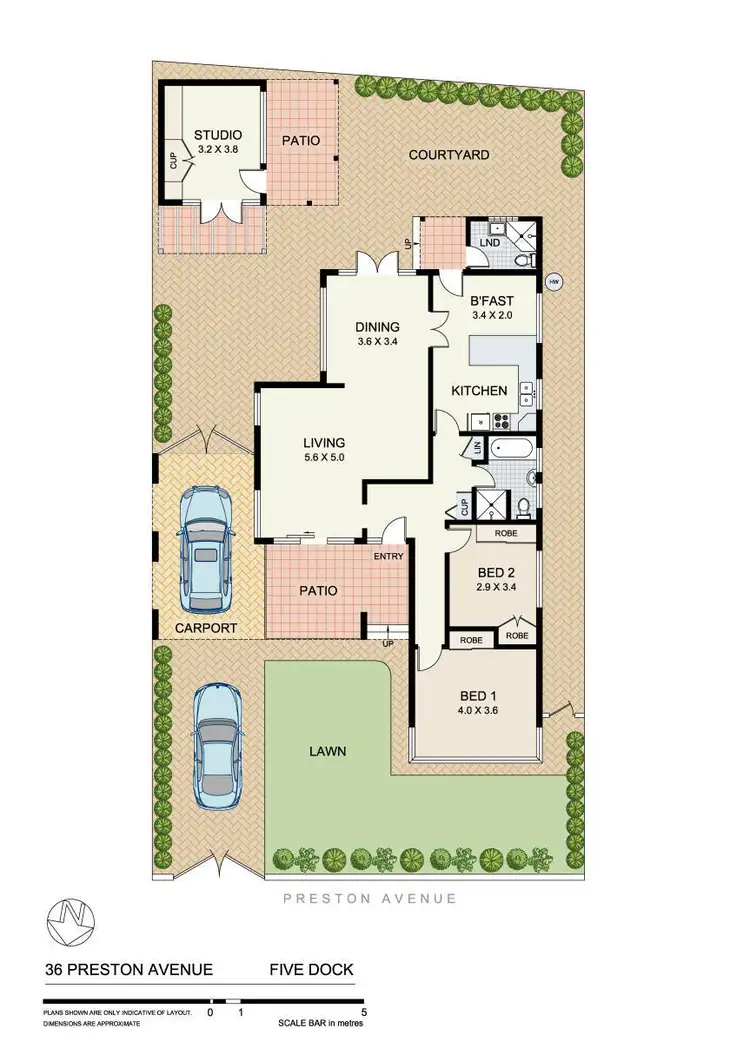 Floorplan of Homely house listing, 36 Preston Avenue, Five Dock NSW 2046