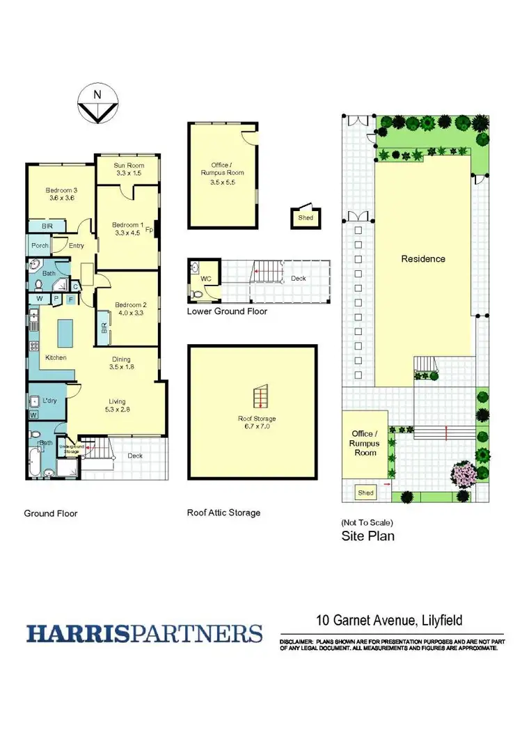 Floorplan of Homely house listing, 10 Garnet Avenue, Lilyfield NSW 2040