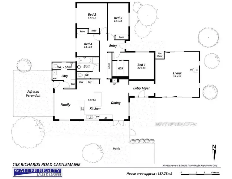 Floorplan of Homely house listing, 138 Richards Road, Castlemaine VIC 3450