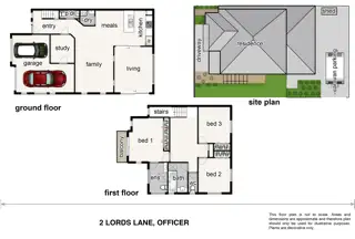 Floorplan of Homely house listing, 2 Lords Lane, Officer VIC 3809