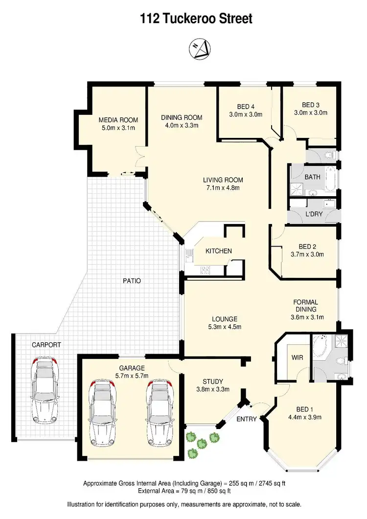 Floorplan of Homely house listing, 112 Tuckeroo Street, Narangba QLD 4504