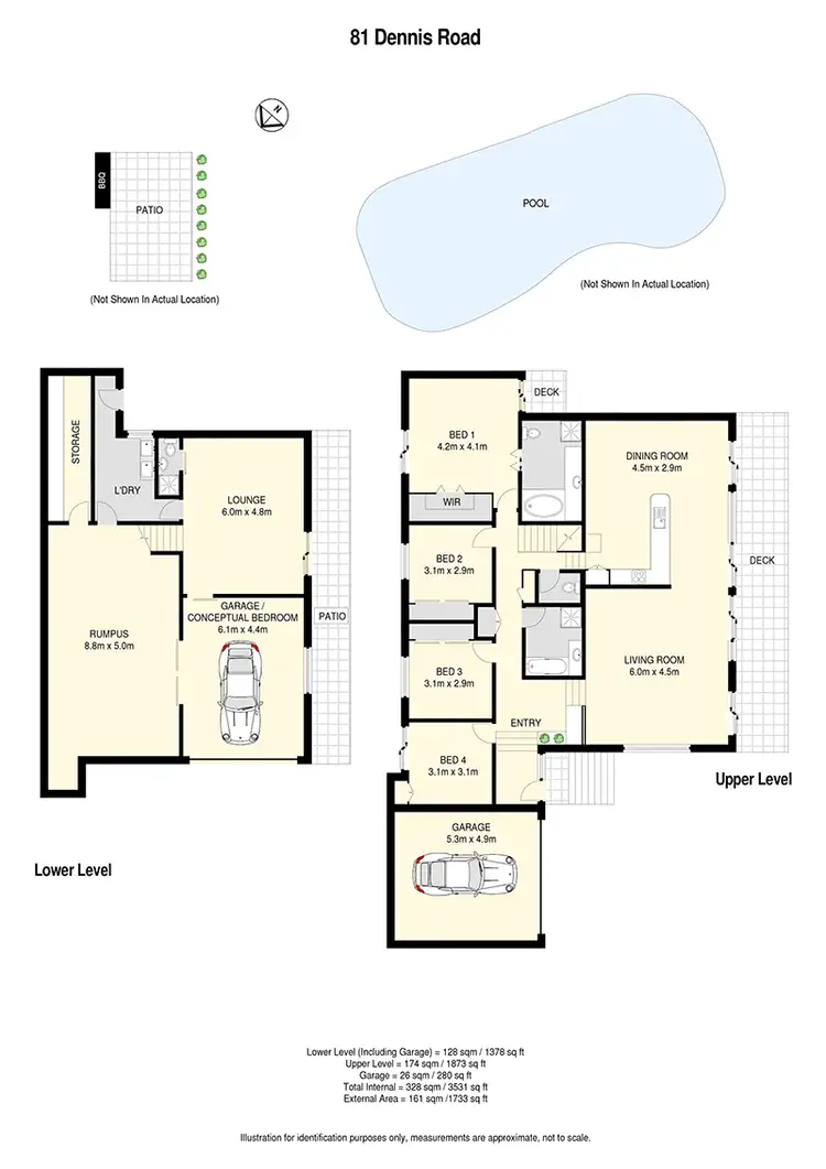Floorplan of Homely house listing, 81 Dennis Road, Springwood QLD 4127