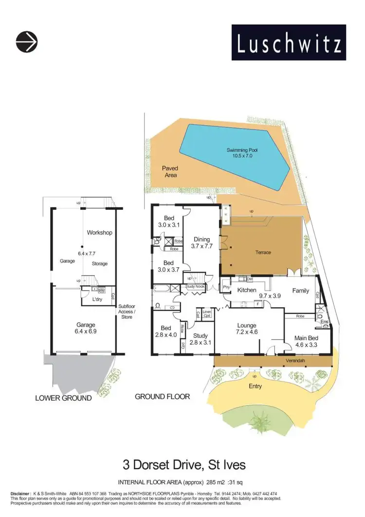 Floorplan of Homely house listing, 3 Dorset Drive, St Ives NSW 2075