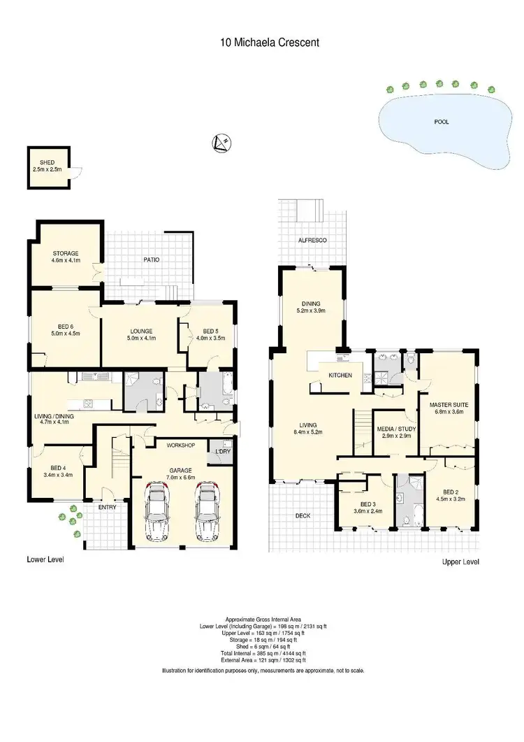 Floorplan of Homely house listing, 10 Michaela Crescent, The Gap QLD 4061