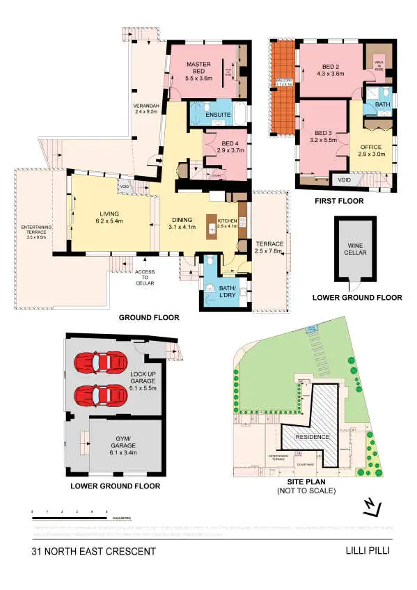 Floorplan of Homely house listing, 31 North East Crescent, Lilli Pilli NSW 2229