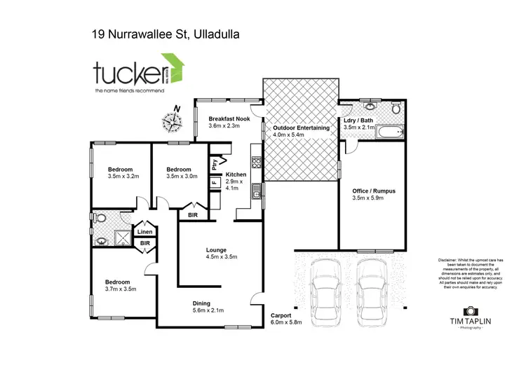 Floorplan of Homely house listing, 19 Nurrawallee Street, Ulladulla NSW 2539