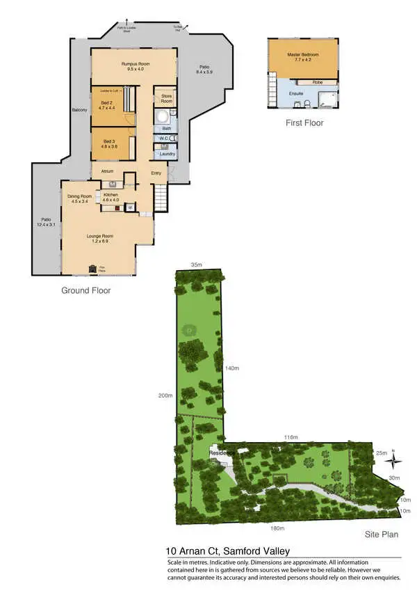 Floorplan of Homely house listing, 10 Arnan Court, Samford Valley QLD 4520