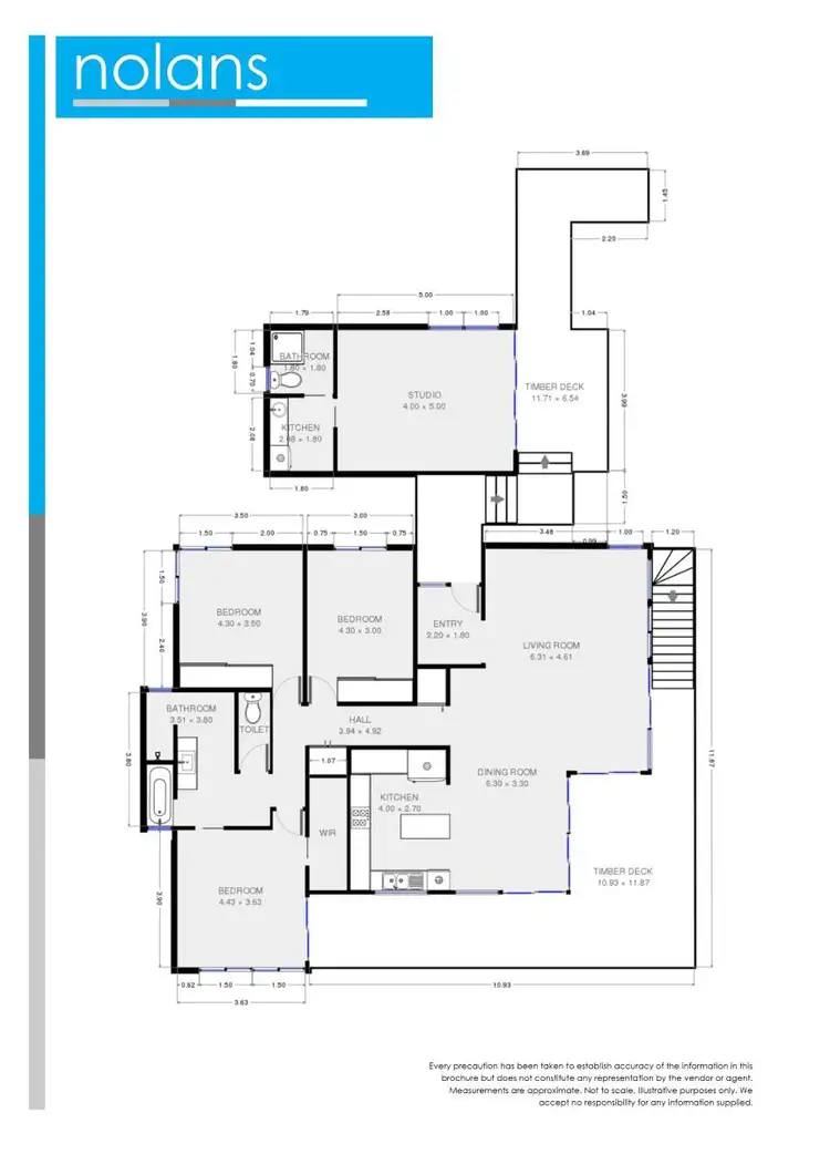 Floorplan of Homely house listing, 5 Fern Tree Place, Korora NSW 2450