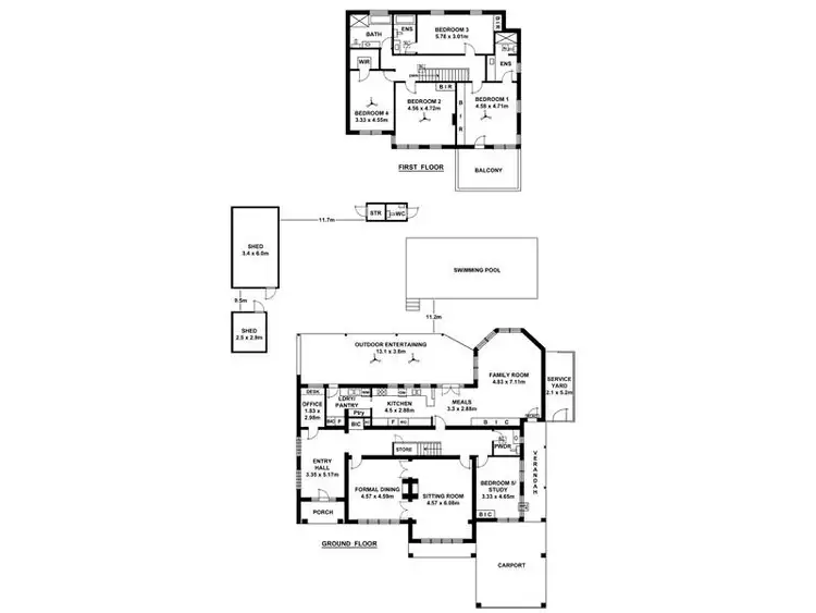 Floorplan of Homely house listing, 152 Alexandra Avenue, Toorak Gardens SA 5065