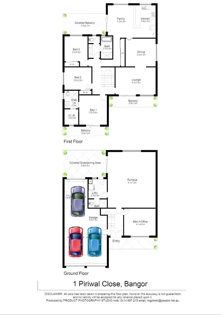 Floorplan of Homely house listing, 1 Piriwal Close, Bangor NSW 2234