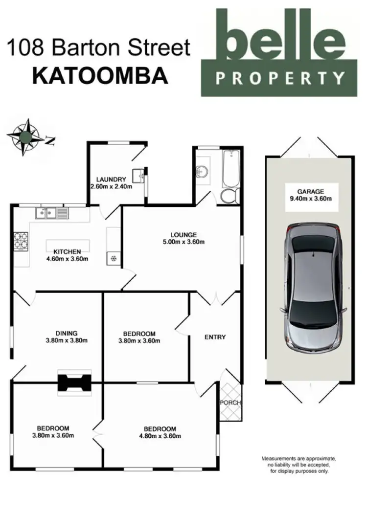 Floorplan of Homely house listing, 108 Barton Street, Katoomba NSW 2780