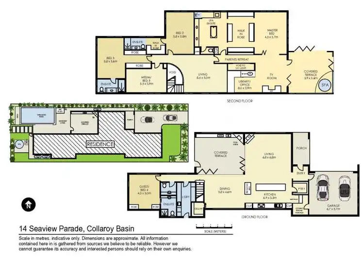 Floorplan of Homely house listing, 14 Seaview Parade, Collaroy NSW 2097