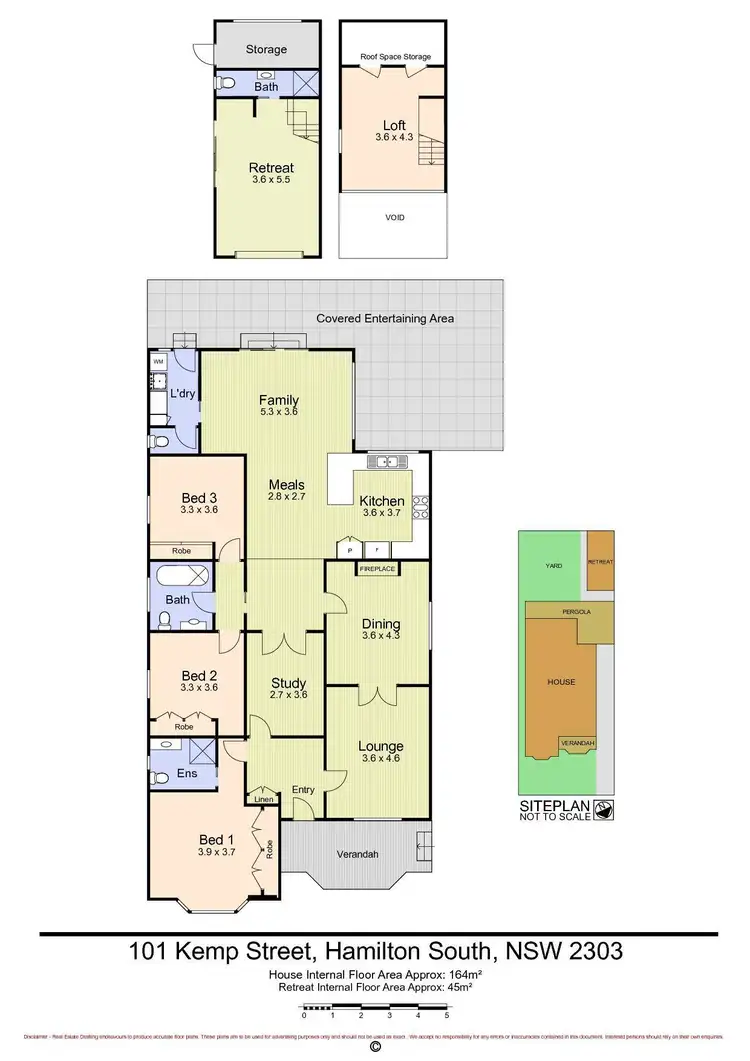 Floorplan of Homely house listing, 101 Kemp Street, Hamilton South NSW 2303
