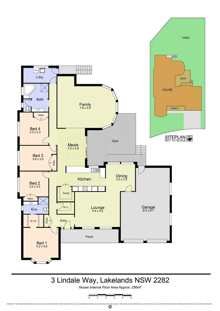 Floorplan of Homely house listing, 3 Lindale Way, Lakelands NSW 2282