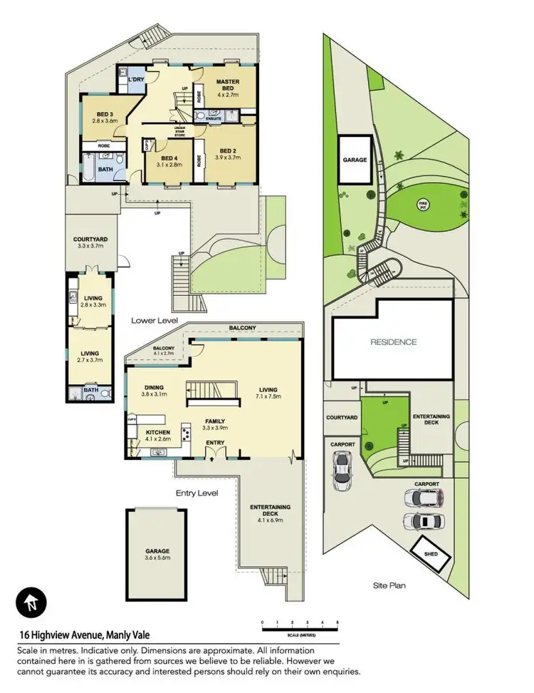 Floorplan of Homely house listing, 16 Highview Avenue, Manly Vale NSW 2093