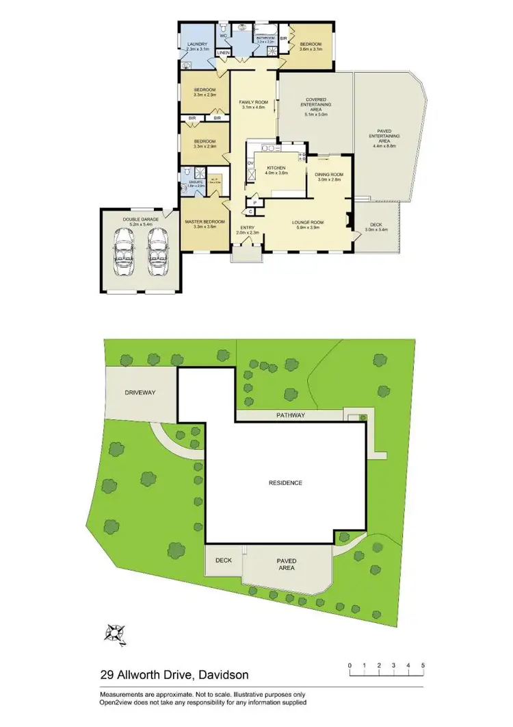 Floorplan of Homely house listing, 29 Allworth Drive, Davidson NSW 2085