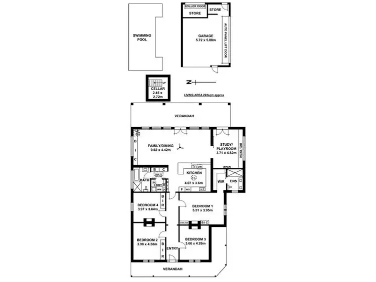 Floorplan of Homely house listing, 38 Stuart Road, Dulwich SA 5065