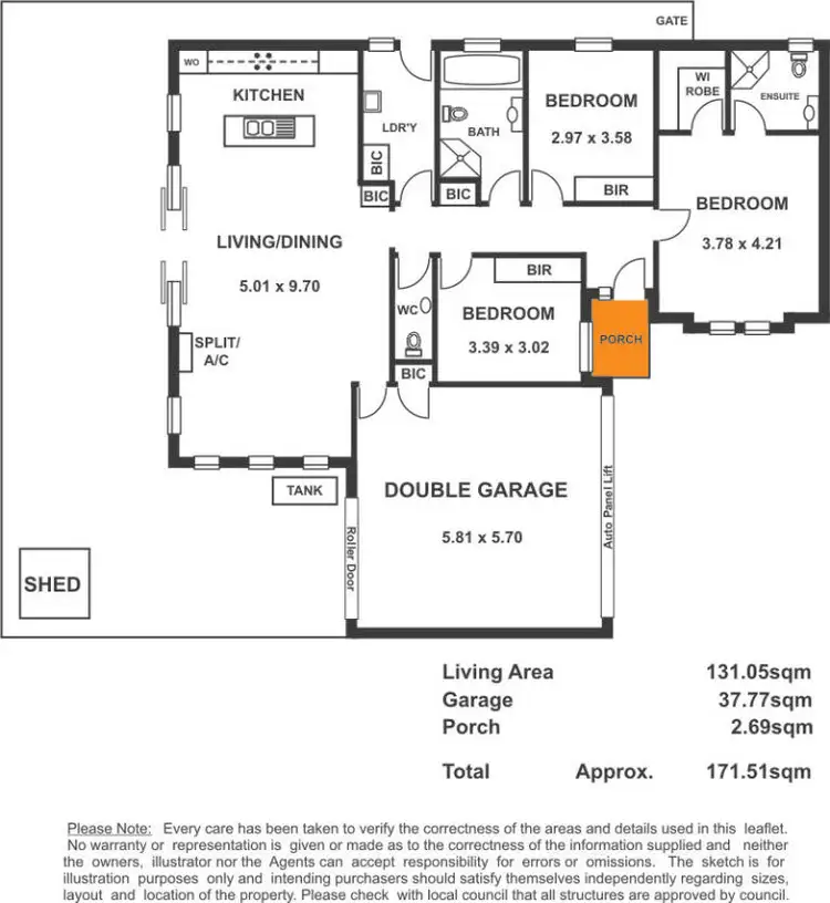 Floorplan of Homely house listing, 3a William Street, Prospect SA 5082