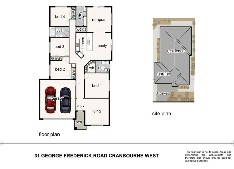 Floorplan of Homely house listing, 31 George Frederick Road, Cranbourne West VIC 3977