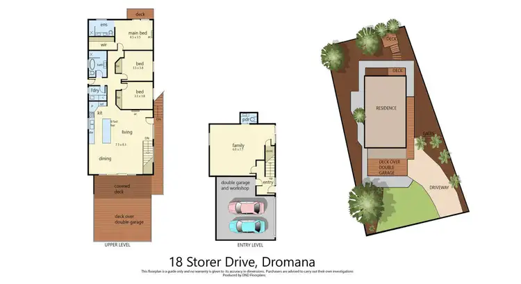 Floorplan of Homely house listing, 18 Storer Drive, Dromana VIC 3936