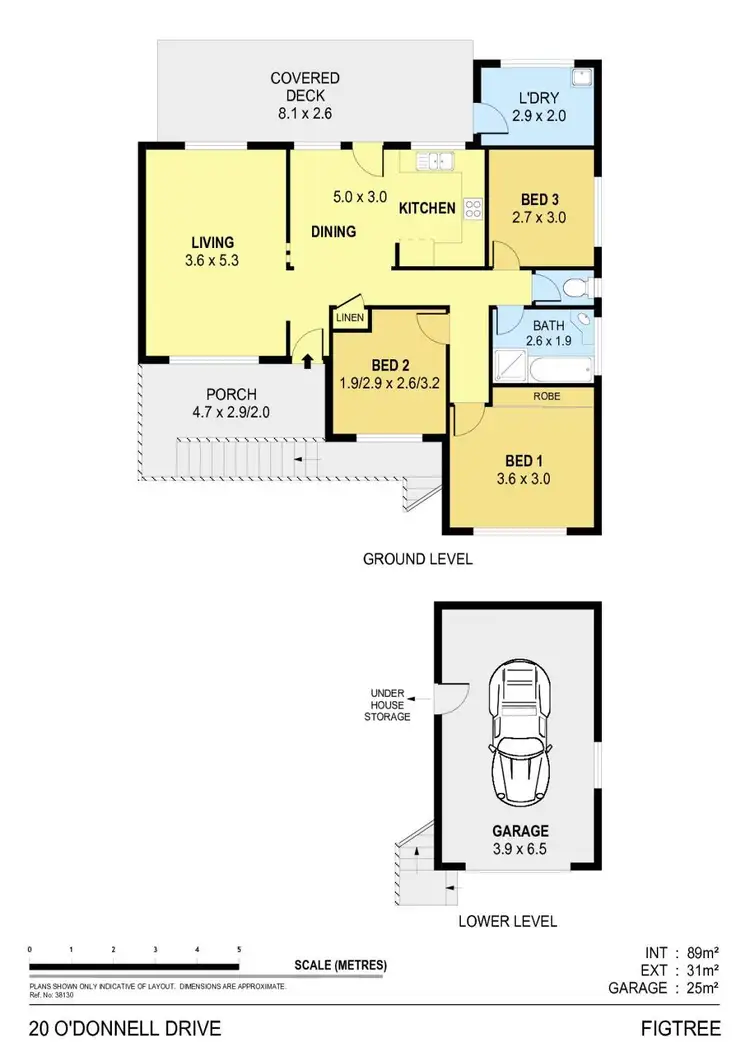 Floorplan of Homely house listing, 20 O'Donnell Drive, Figtree NSW 2525