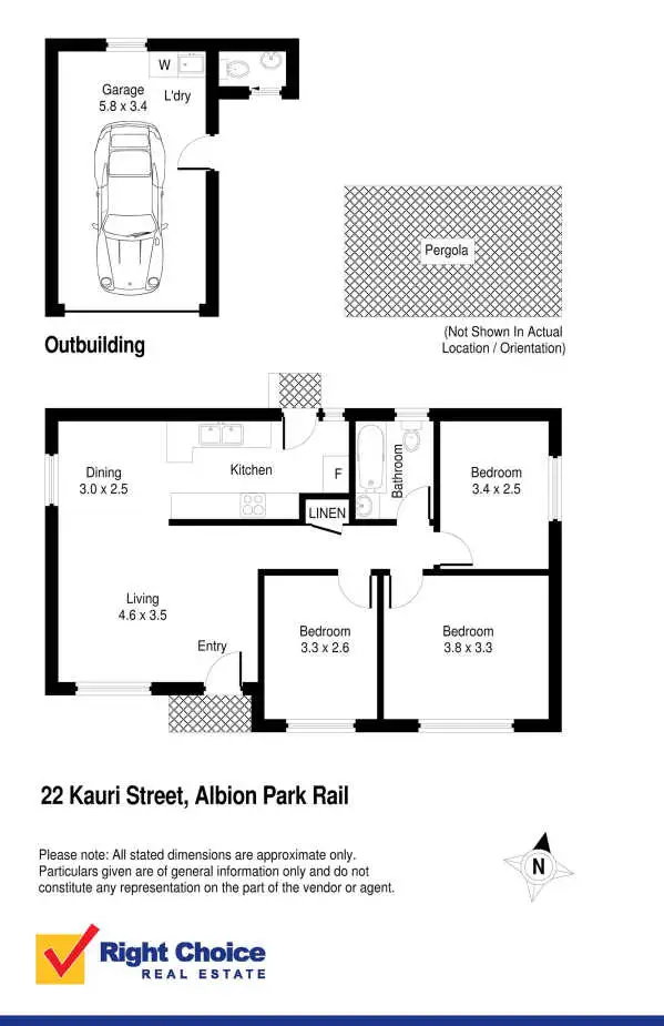 Floorplan of Homely house listing, 22 Kauri Street, Albion Park Rail NSW 2527