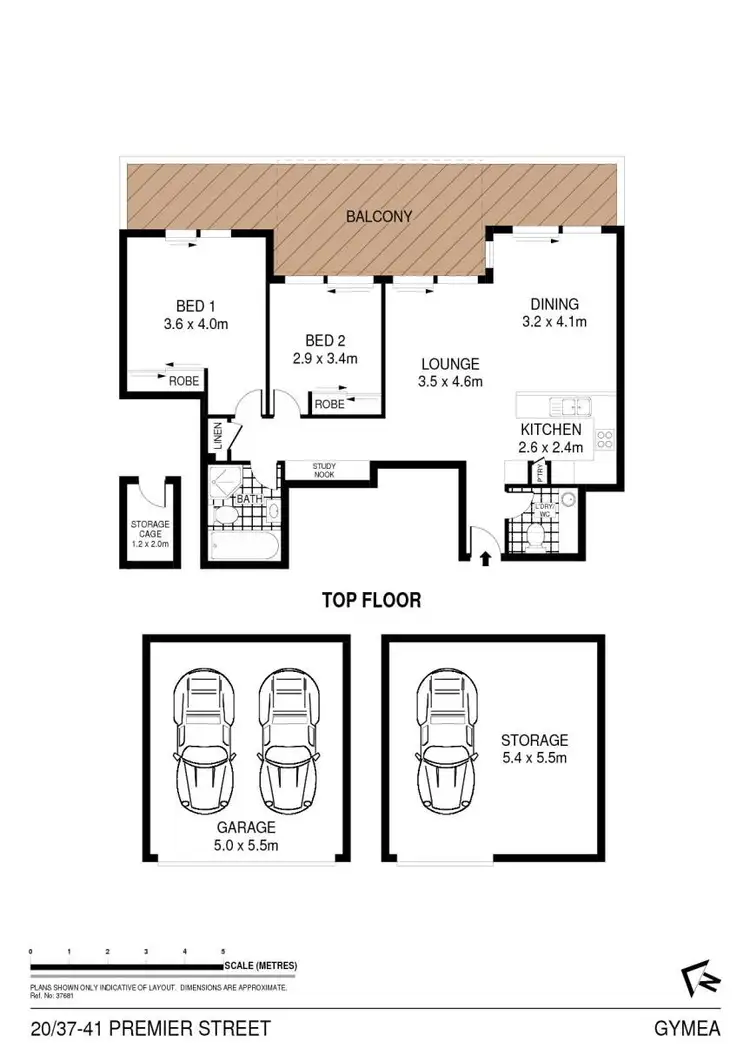 Floorplan of Homely unit listing, 20/37-41 Premier Street, Gymea NSW 2227