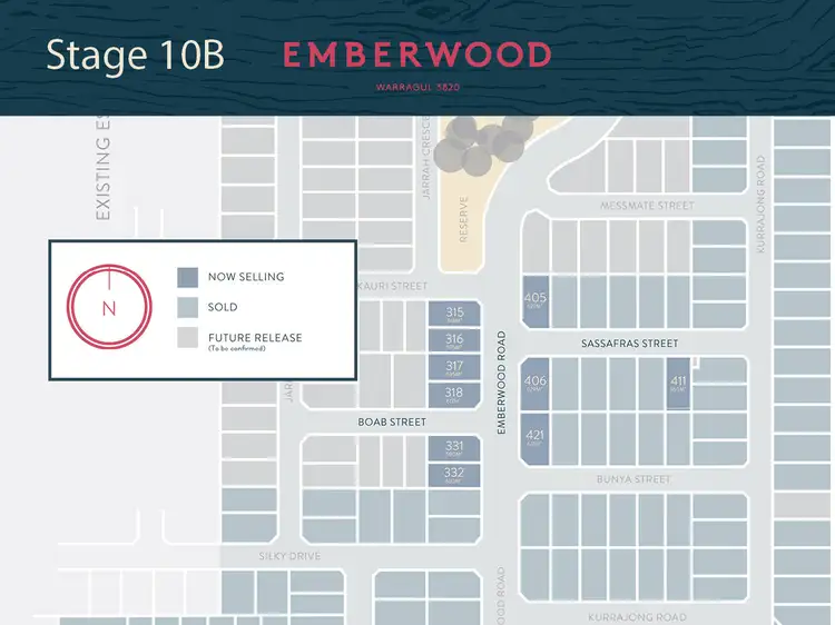 Floorplan of Homely land listing, Emberwood Estate, Warragul VIC 3820