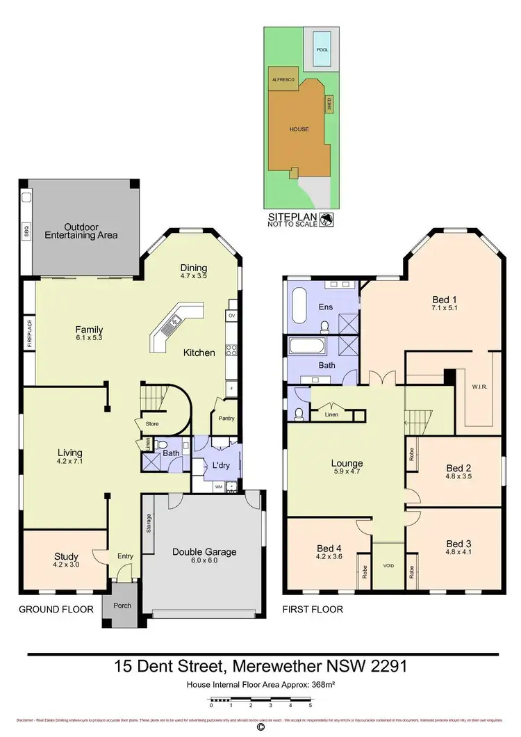 Floorplan of Homely house listing, 15 Dent Street, Merewether NSW 2291